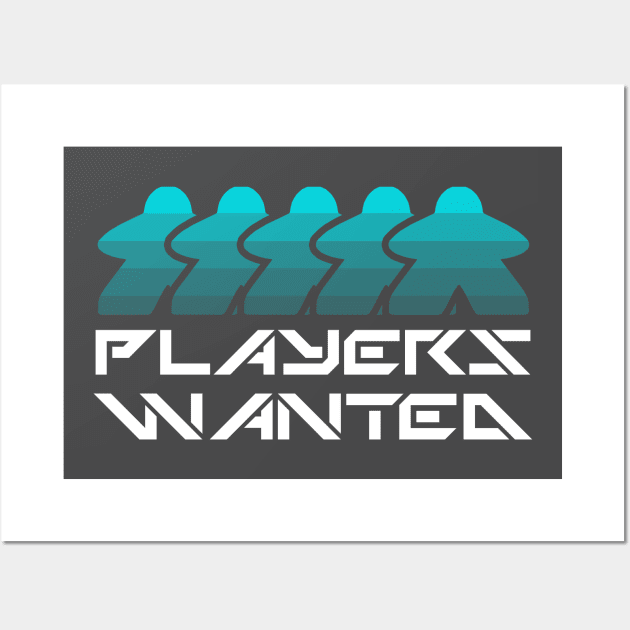 players wanted! Wall Art by k4k7uz